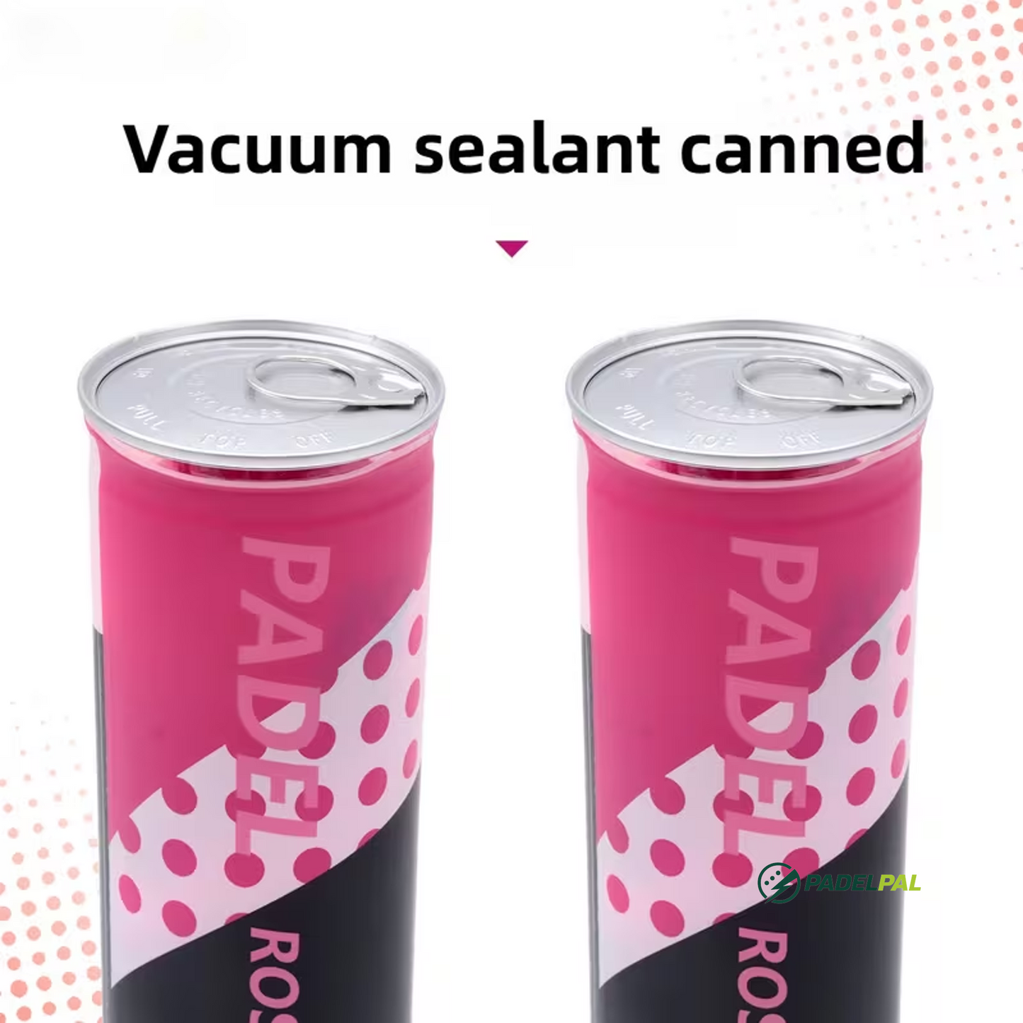PadelPal Pink Padel Balls – High Visibility Performance